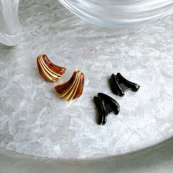PA382-【 AVON 】エイボン・ヴィンテージピアス 1986 "About Town Earrings"