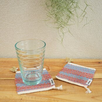 teori coaster・1　手織り コースター 1piece
