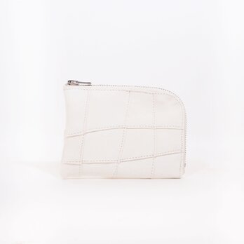 random leather wallet （Tsugi26）11×8/小銭入れ/L字/コンパクト/ミニ財布/WS001t26の画像