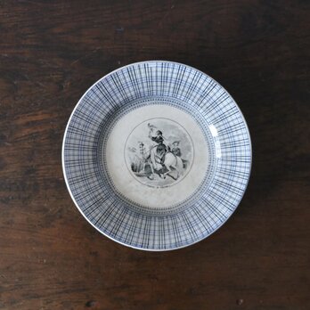 Jules Vieillard＆Cie Bordeaux 平皿 φ19.5cm フランス アンティーク a 0502279