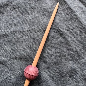 紡ぎ独楽・飴玉 パープルハートの画像