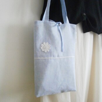 BlueLinen×BotanicalCotton ToteBag&pouch