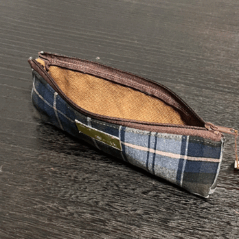 柿渋染めペンケースK25068