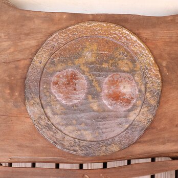 備前焼 皿(約26cm)　sr4-085