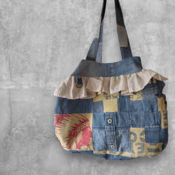 Memory Pop Tote　upcycleeditionの画像