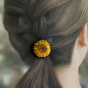 *Always*ひまわりヘアゴム4cmの画像