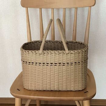 エコクラフト　カゴバッグ