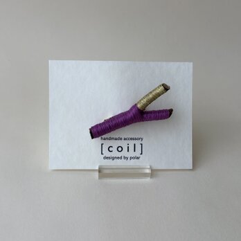 [coil] brooch-Lの画像