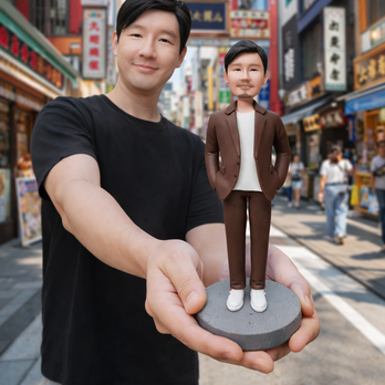 写真から作るオーダーメイドフィギュア｜そっくり似顔人形｜彼氏・夫への世界に一つのギフト｜男性向け誕生日・記念日プレゼント