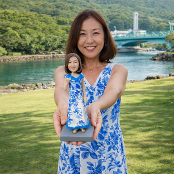 写真から作るオーダーメイドフィギュア｜そっくり似顔人形｜世界に一つのギフト｜母、祖母、母の日、誕生日、還暦祝いプレゼント