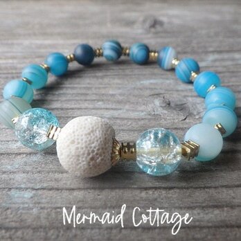 *To the sea*  Aroma Bracelet  海へ‥アロマブレスレットの画像