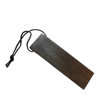 ブラウン Na28 木製 ドアストッパー ドア止め 天然杢楢無垢材