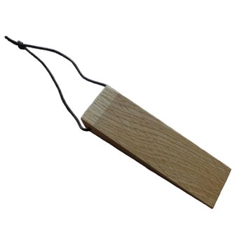 ナチュラル Na38  木製 ドアストッパー ドア止め 天然杢楢無垢材