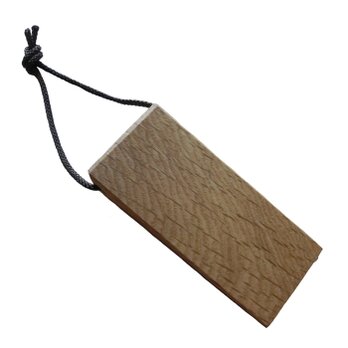 ナチュラル Nas39 木製 ドアストッパー ドア止め ミニ 天然杢楢無垢材