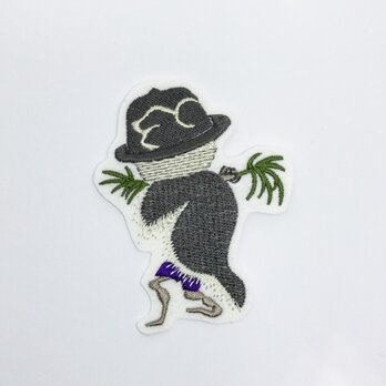 刺繍ワッペン■妖怪■鳴釜■百鬼夜行の画像