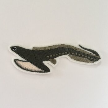 刺繍ワッペン■フクロウナギ■深海魚■