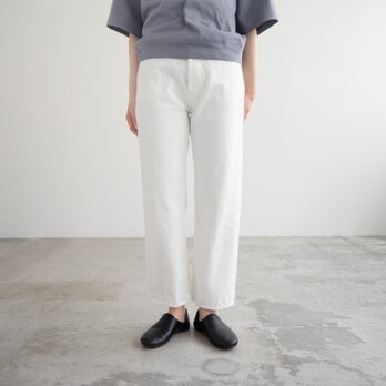 13.5oz straight jeans /off white/size28.31の画像
