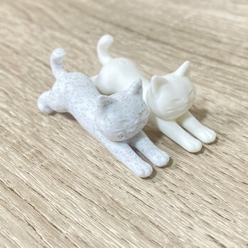 のび猫　箸置き・カトラリー置き（2個セット）