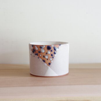 手作り陶器　絵柄フリーカップ2個セット♡ t.u 9ハンドメイド カップ・湯呑の通販 | iichi 日々の暮らしを心地よくする