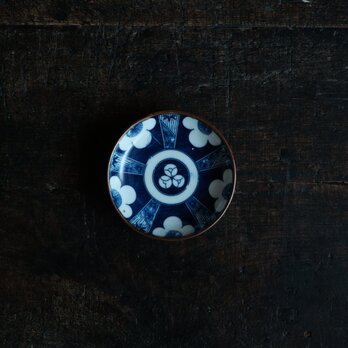 桜の文様◆印判小皿　骨董・antiques　古道具　古民家　丁寧な暮らしに。大正期の画像