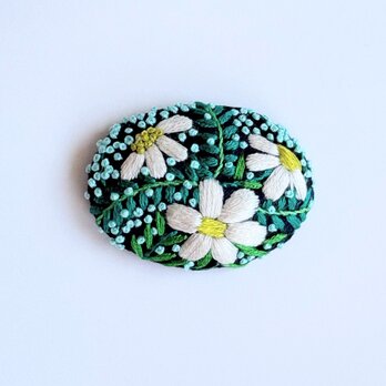 小さなお花の刺繍ブローチ・botanical#381の画像