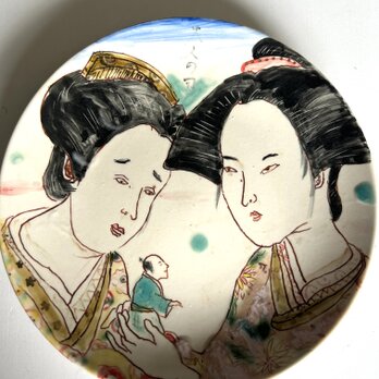 7寸皿　大人の国の画像