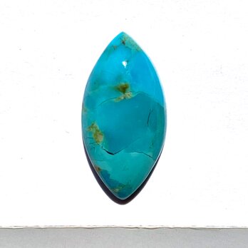 アリゾナ産モハベターコイズ[295] 3x12mm 9Cts　ルース／天然石／カボションの画像
