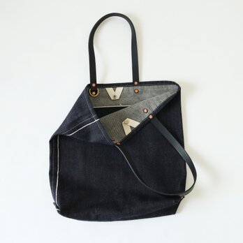selvadge tote デニムトートバッグ