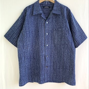 メンズ浴衣リメイクアロハシャツの画像