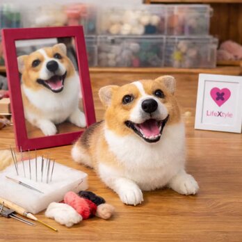 羊毛フェルト そっくり ペット オーダーメイド｜写真から作る リアル ペットぬいぐるみ｜愛犬 愛猫 虹の橋 メモリアル ペット