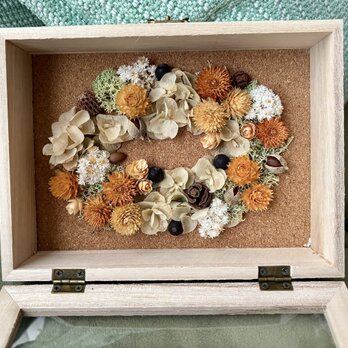 ＊  オレガノと千日紅のBOXフラワー　　＊