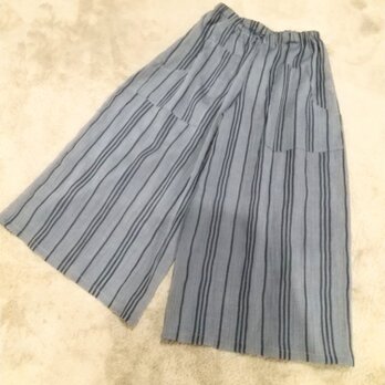 サマーセール！78g！シルクの軽くて涼しいガウチョパンツの画像