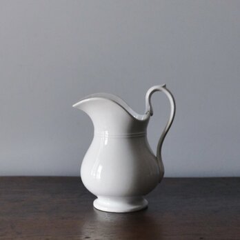 クレイユ・エ・モントロー　ピッチャー　クリーマー　クレイユモンとロー Creil&Montereau Flora クレイユモントロー クレイユエ