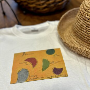 唯屋オリジナルTシャツ　お月さま