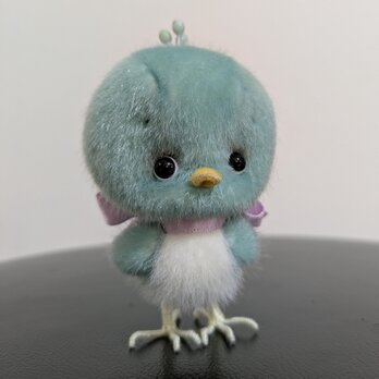 ぬいぐるみ☆小さな小鳥さん☆グリーン