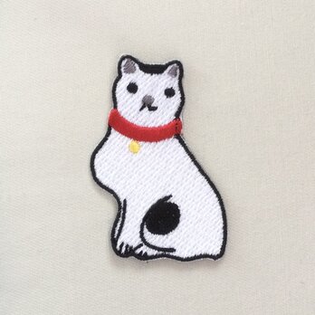 刺繍ワッペン■歌川国芳 猫飼好五十三疋 鞠子