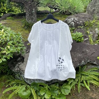 専用　木綿　亀甲絣　着物　リメイクなどに C1650100822002_M.jpg