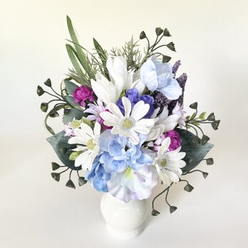 仏花 真珠の涙  爽　（仏花、造花、お供え、お盆、お彼岸、敬老の日）のコピー