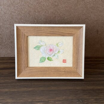 水彩画 | 薔薇（small garden）