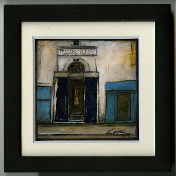 「PARIS#1076」絵画 風景画 パリ 小さな絵 インテリアアート