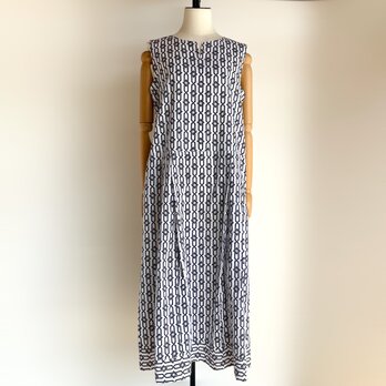 タックスカート　ワンピース【送料込み】浴衣リメイク　ホワイト