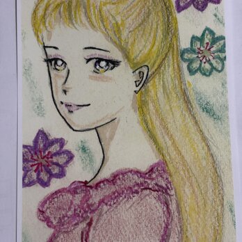 そっと後ろを向きつつあなたを見て