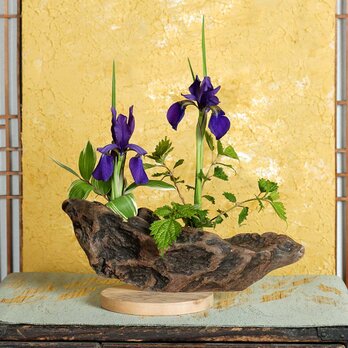 お気に入りの季節の花を飾って気持ちの良い空間を作ってみませんか？　流木の花器、木の花瓶、花器、小さな花瓶、９０