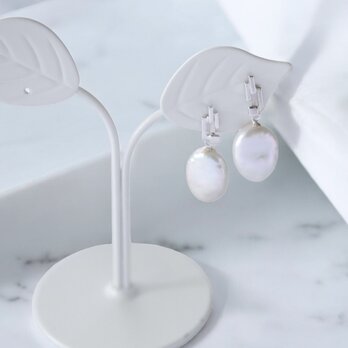 ★サンプルSale & 送料無料★ 淡水パールとシルバーのピアス