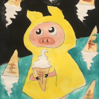 ソフトクリームの雨２