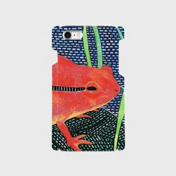 相談のはしご｜アカトマトガエル・アケル｜背面ケース