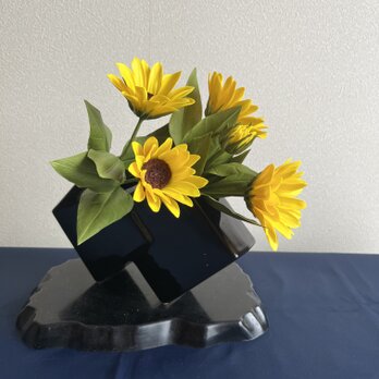 粘土の花 ヒマワリ