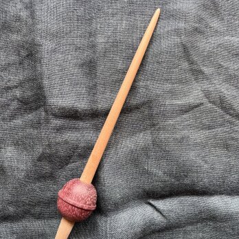 紡ぎ独楽・飴玉 パープルハート