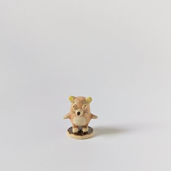陶のフィギュア ネズミ