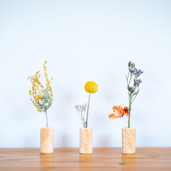 【NEW】紙木と花（しきとはな）Short 丨0.2mmの薄さに削った信州アカマツが織りなす花の器